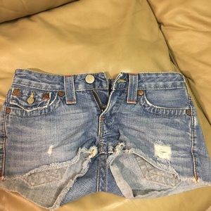 TRUE RELIGION 💙jeans shorts